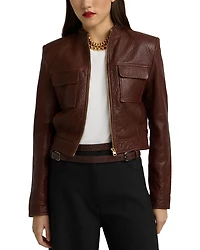 Vintage Edge Nappa Leather Jacket