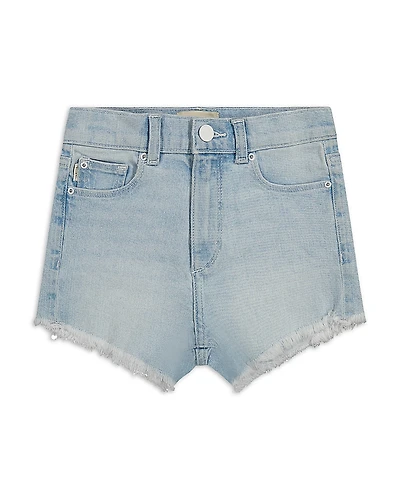DL1961 Girls' Lucy Distressed Denim Shorts - Big Kid