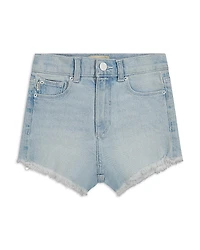 DL1961 Girls' Lucy Distressed Denim Shorts - Big Kid