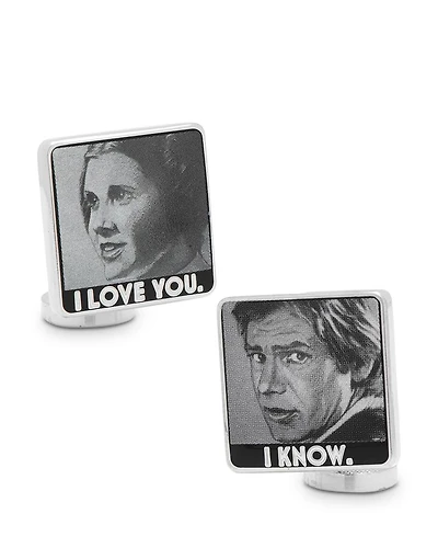 Star Wars I Love You I Know Cufflinks