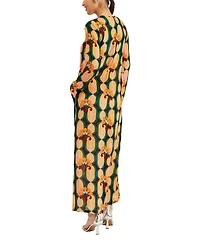 Long Sleeve Swing Dress Arcturus Blue Petrol