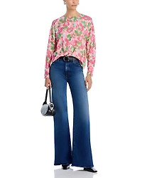 Spring Floral Crewneck Sweater - Exclusive