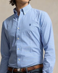 Cotton Poplin Classic Fit Button Down Shirt