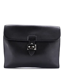 Pre-Owned Hermes 29 Sac a Depeches Messenger Bag Evergrain