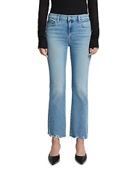 7 For All Mankind Daisy Ankle Bootcut Destructed Jeans