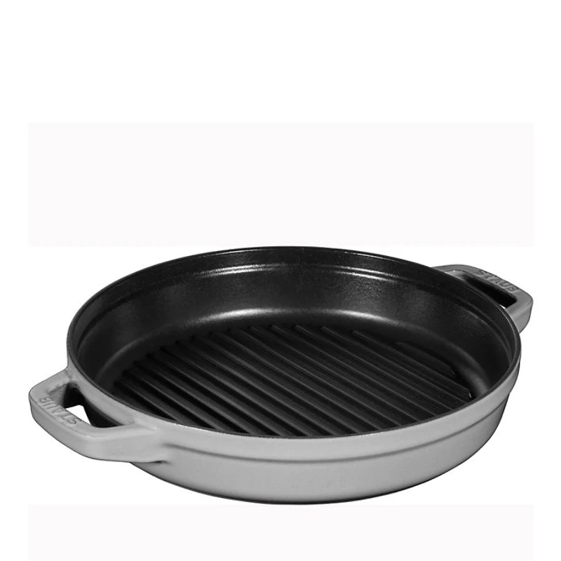 4 Pc Stackable Enameled Cast Iron Set