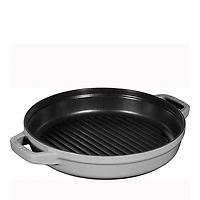 4 Pc Stackable Enameled Cast Iron Set