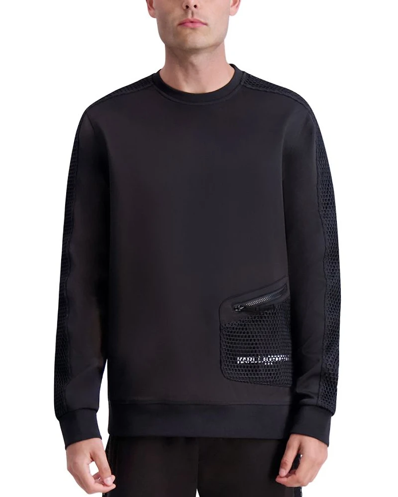 Scuba Mesh Sweatshirt