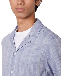 Luis Chambray Striped Shirt