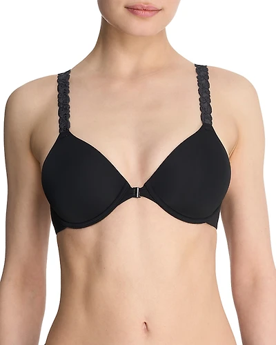 Natori Pure Luxe Convertible Lace Strap Bra