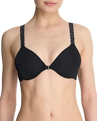 Natori Pure Luxe Convertible Lace Strap Bra