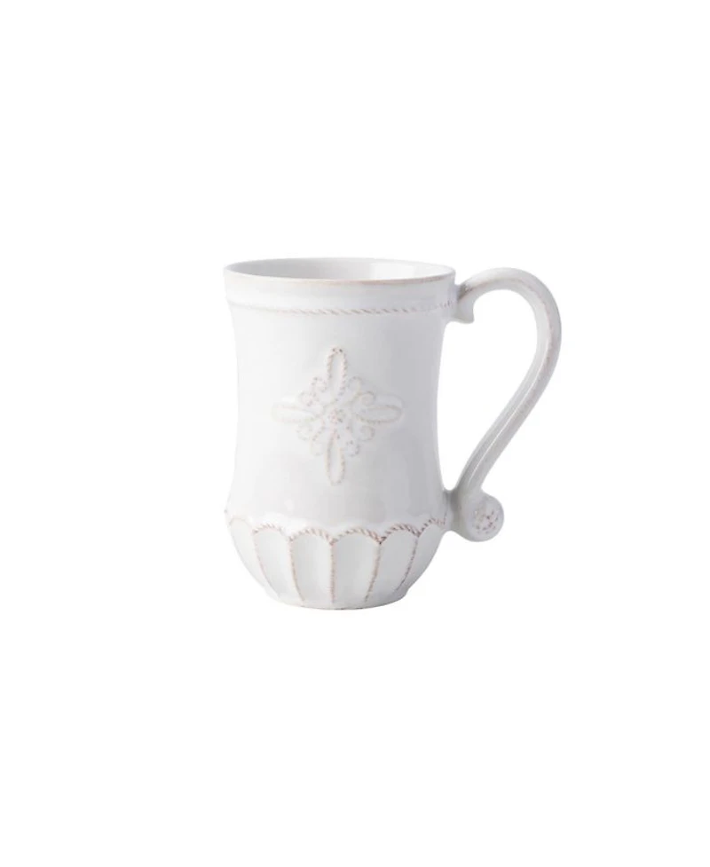 Jardins du Monde Whitewash 16 Piece Dinnerware Set, Service for 4