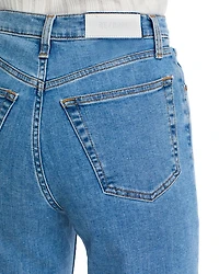 High Rise Cropped Wide Leg Jeans Runyon