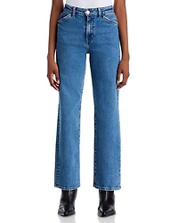 The Westley High Rise Ankle Jeans Blue Mere