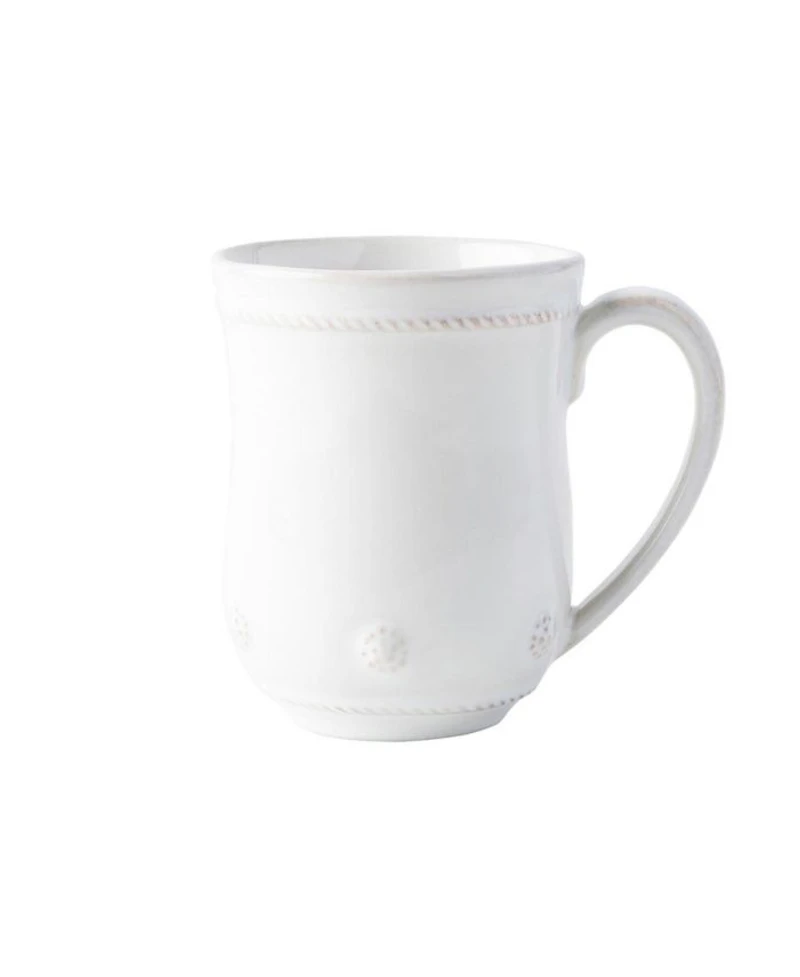 Berry & Thread Whitewash 16 Piece Dinnerware Set, Service for 4