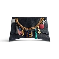 Crush Chain Bag Dirty Effect with Ny Souvenirs Charms