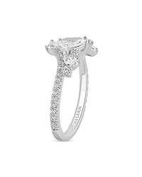 Diamond Scatter Ring in 18K White Gold, 1.65 tcw