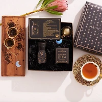 Astrology Minded Mini Gift Set with Opal Moon Strainer, Virgo