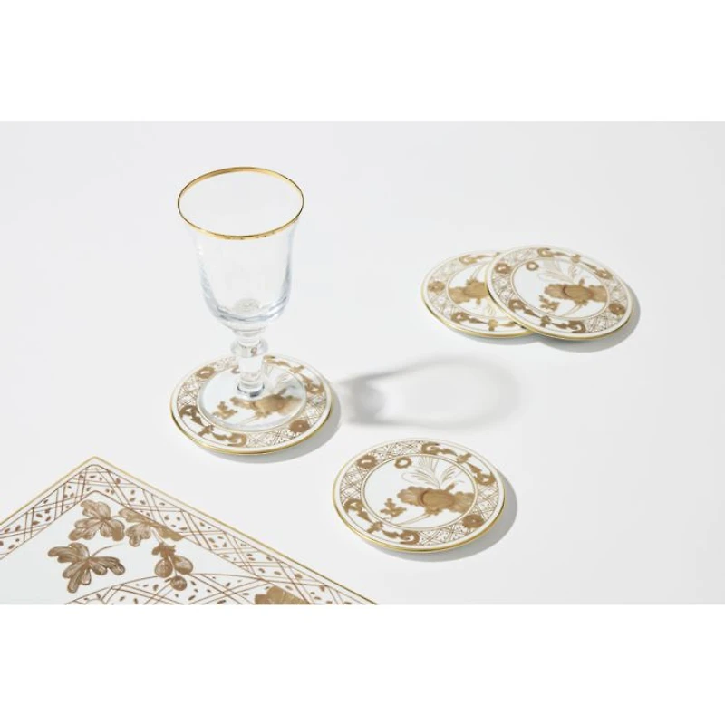 Aurum Four Piece Coaster Set