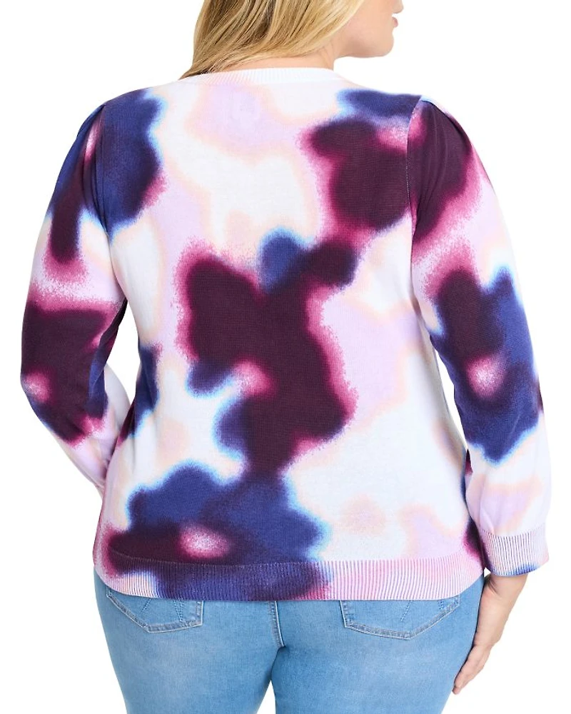 Blossom Blur Sweater