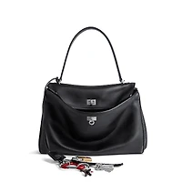 Balenciaga Rodeo Handbag Used Effect with One Charm