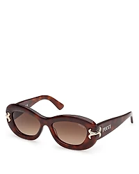 Pucci Geometric Sunglasses, 52mm