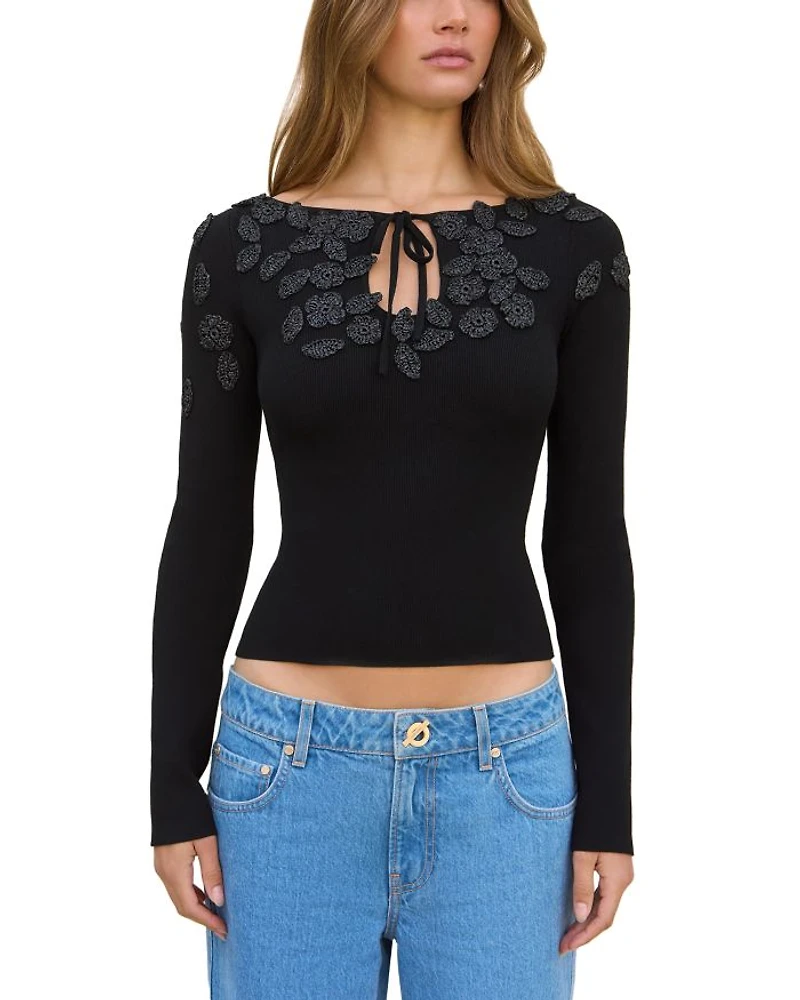 Livie Embroidered Top