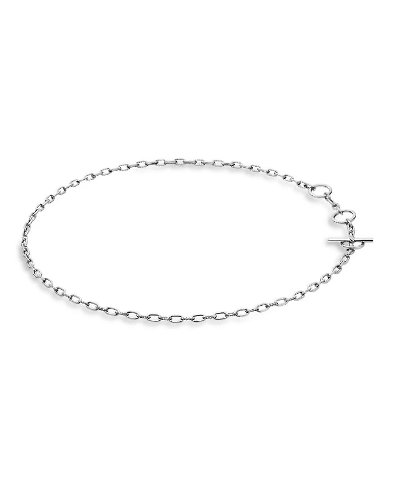 DY Madison® Three Ring Chain Y Necklace Sterling Silver, 20"