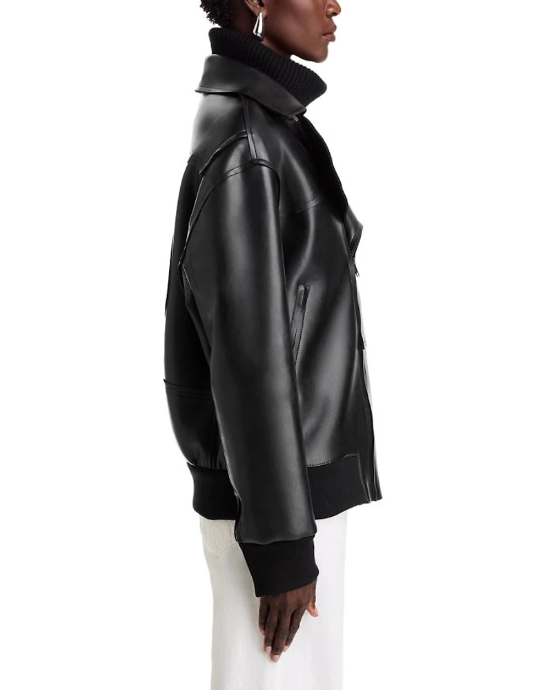 Oversized Moto Jacket