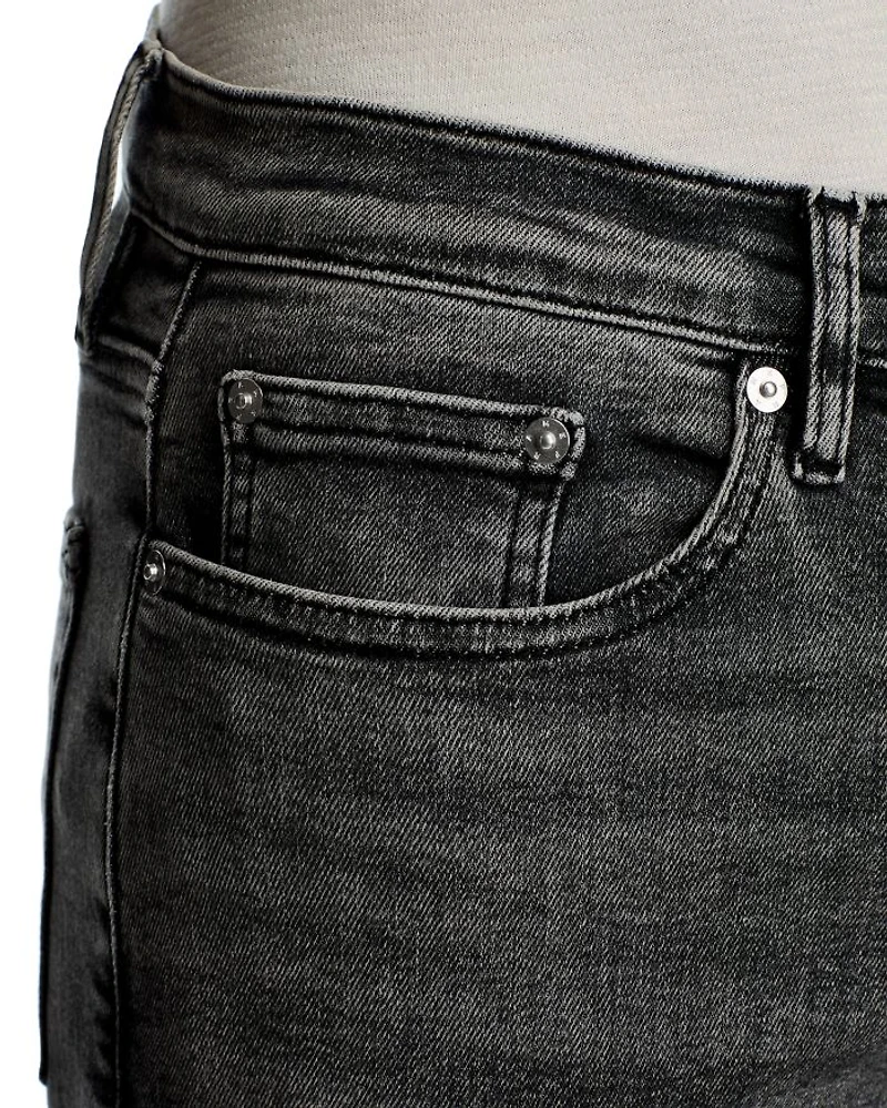 Jet Set Modern Slim Straight Jeans Silent Black