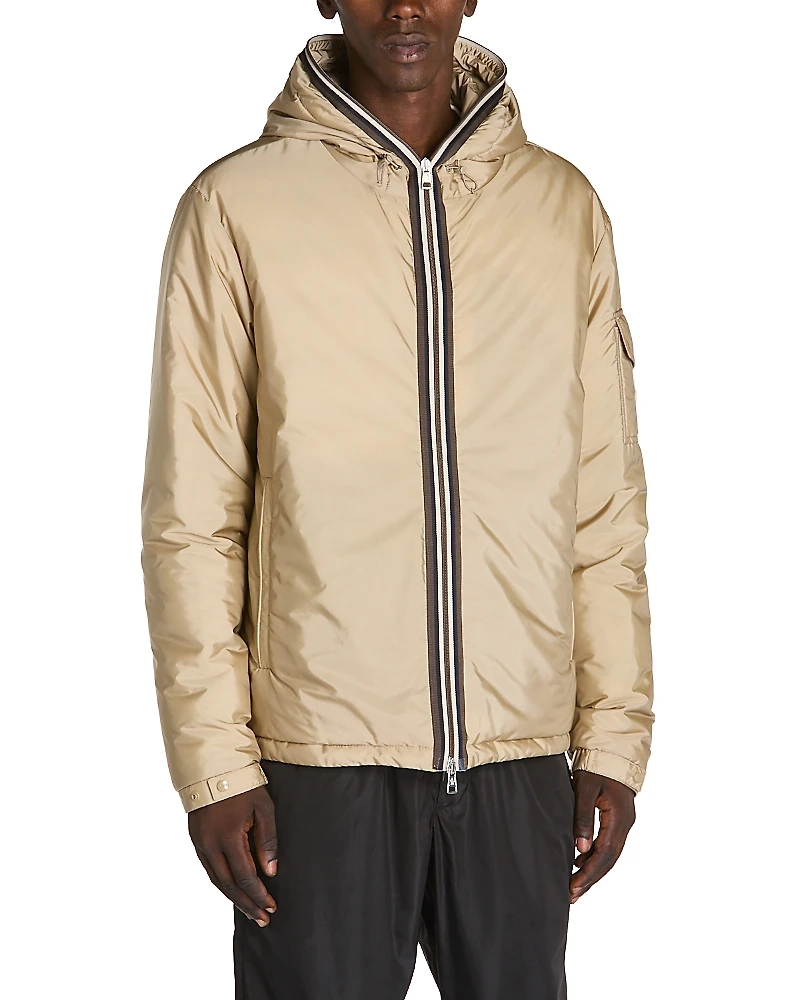 Moncler Evettes Nylon Hooded Jacket