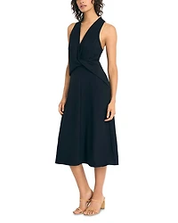 Drape Front Dress