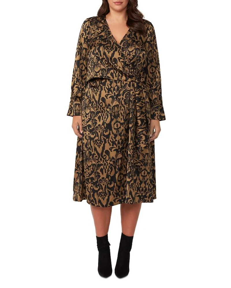 Plus Serenity Wrap Dress