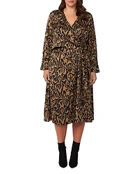 Estelle Plus Serenity Wrap Dress