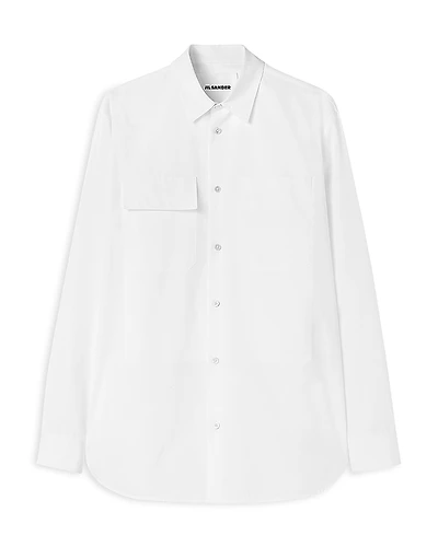 Jil Sander Long Sleeve Button Front Shirt