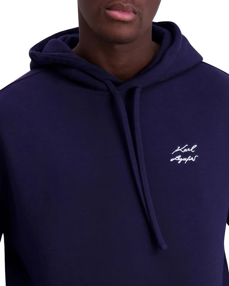 Slim Fit Logo Hoodie