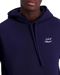 Slim Fit Logo Hoodie