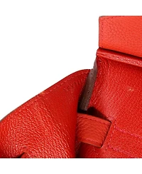 Birkin Handbag Red Togo with Gold Hardware