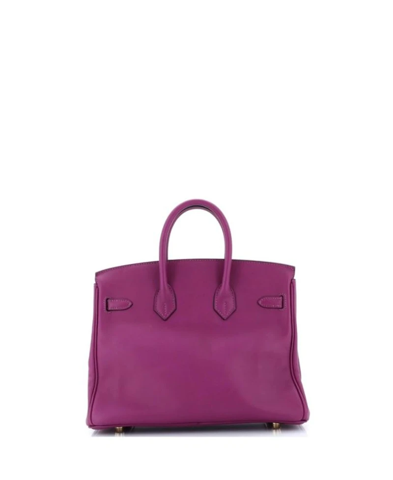 Birkin 25 Handbag Swift with Gold Hardware