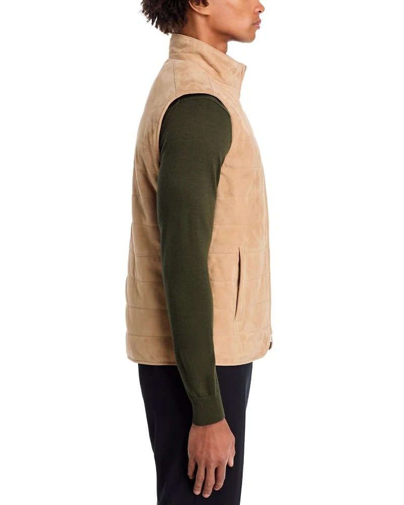Featherweight Suede Vest