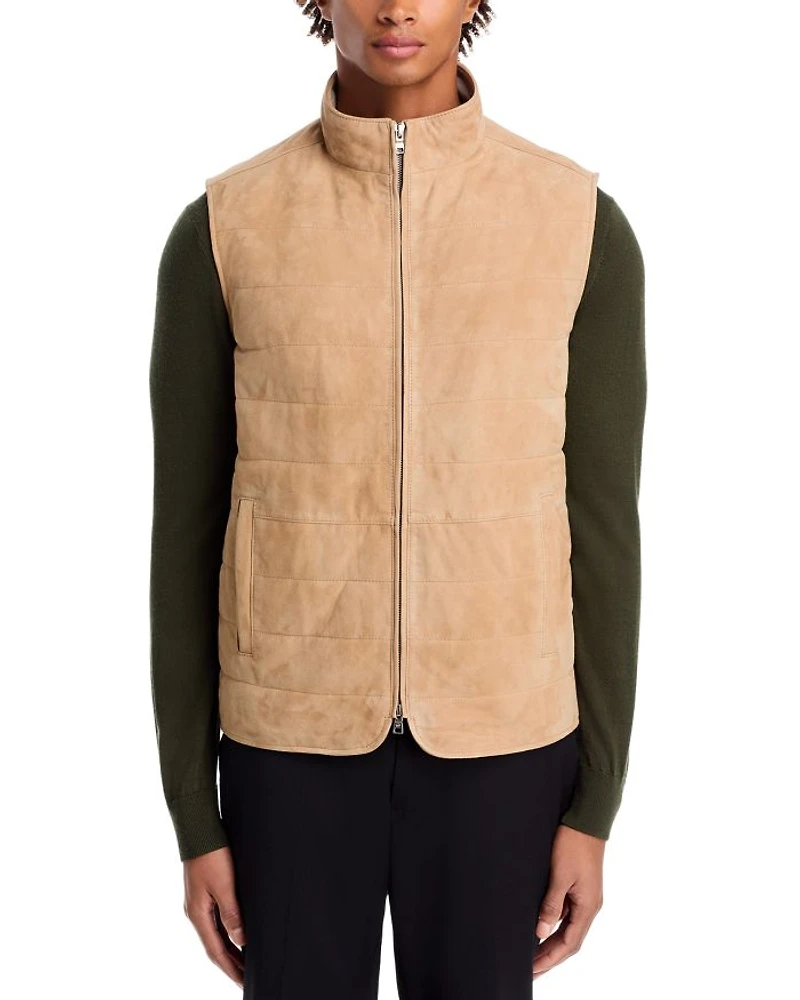 Featherweight Suede Vest