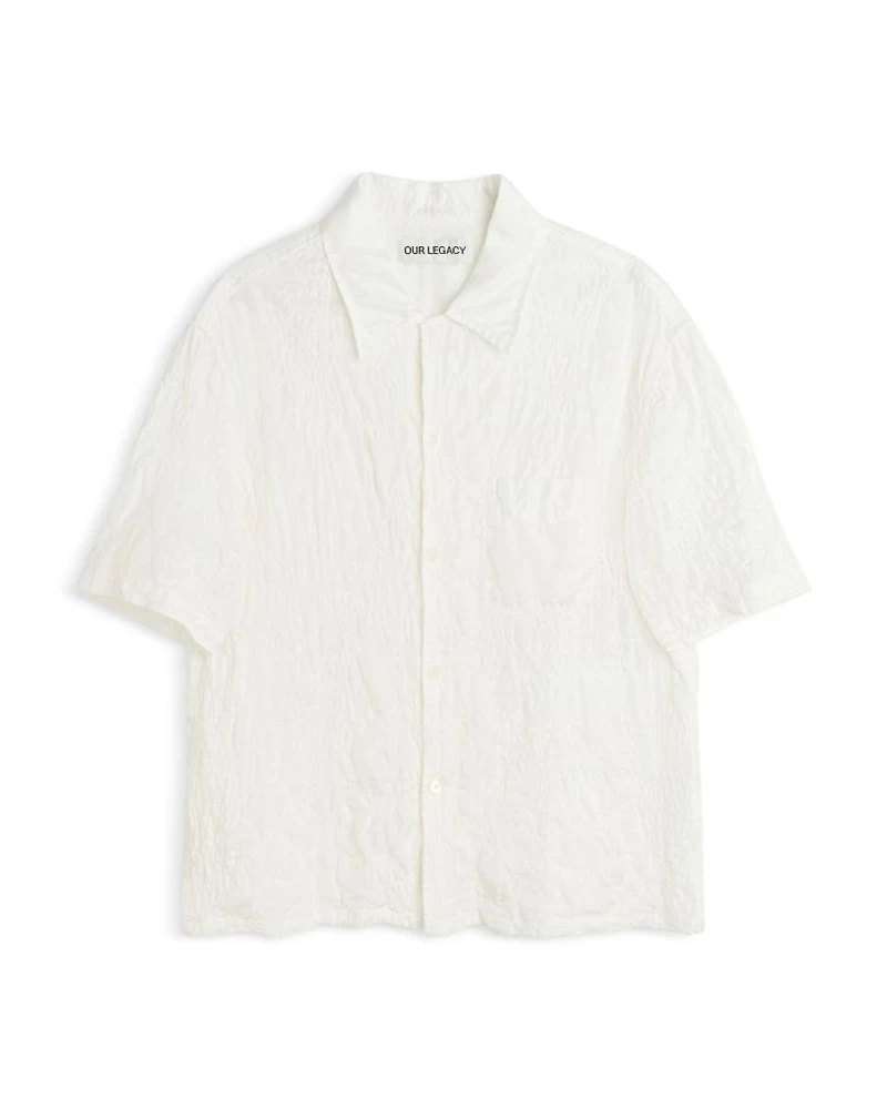 Heusen White Flower Shirt