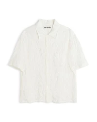 Heusen White Flower Shirt