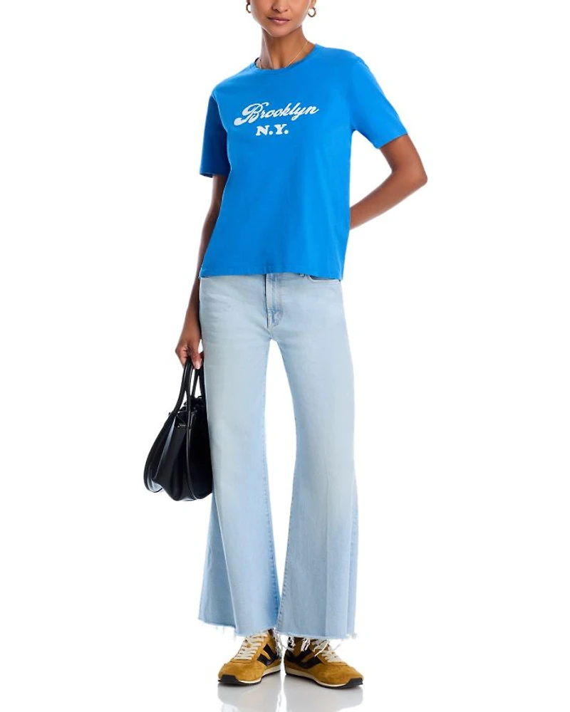 The Twister High Rise Ankle Wide Leg Jeans Cowabunga