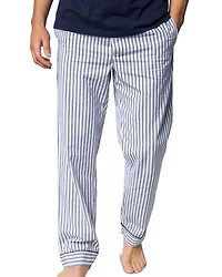 Cotton Twill Ticking Stripe Pajama Pants