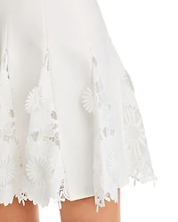 Joy Lace Godet Dress