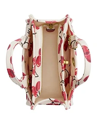 Cargo Tote Bag 20 with Cherry Print