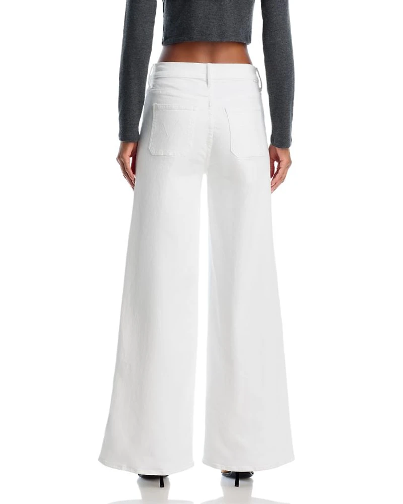 High Rise Patch Pocket Wide Leg Jeans Fairest of Them All