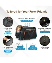 JetPaw Expandable In-Cabin Pet Carrier Backpack