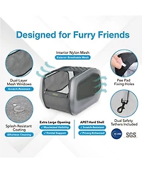 NeoRider Multi-purpose Detachable Pet Stroller-Wagon